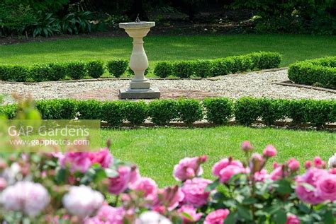 Gap Gardens New Small Formal Garden With Roses Image