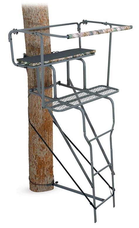 Amazonsmile Ameristep 15 Feet Two Man Ladder Stand Camo Hunting