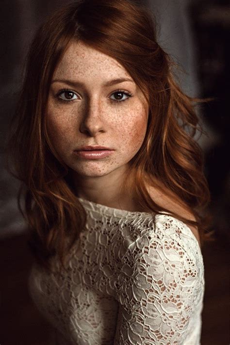 Ein Von Ihrem Lieblingsfotos Michelle Ramone Red Freckles Redheads