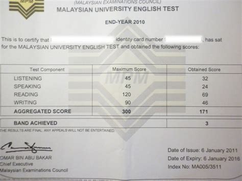 03 6136 9663, fax no. Tarikh Dan Cara Semakan Keputusan Peperiksaan MUET Untuk ...