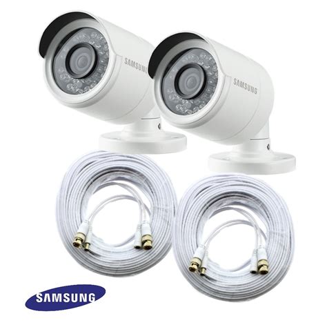 2 Pack Sdc 89440bfn Samsung 4mp Hd Security Camera Kits