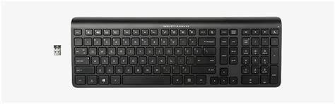 Hp K3500 Wireless Keyboard For Pavilion Black 573x430 Png Download