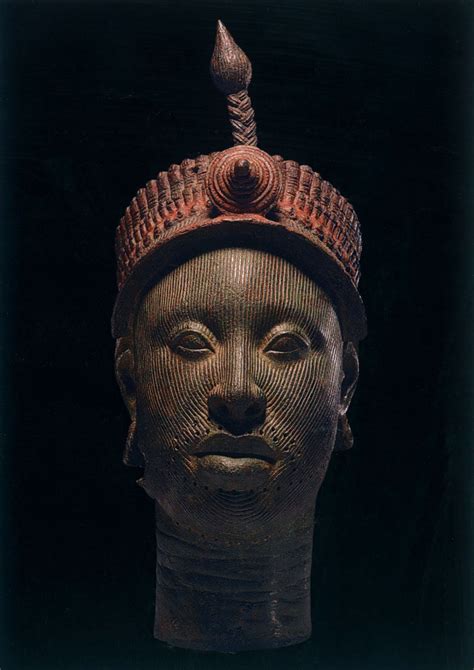 Believed To Be The Head Of An Ooni A Ruler From The West African