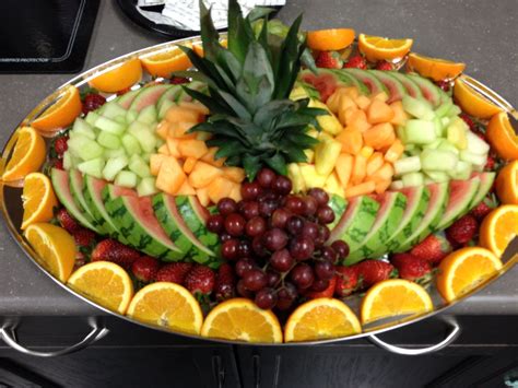Platters Fruit Display Food Displays In 2019 Food Drink Fruit