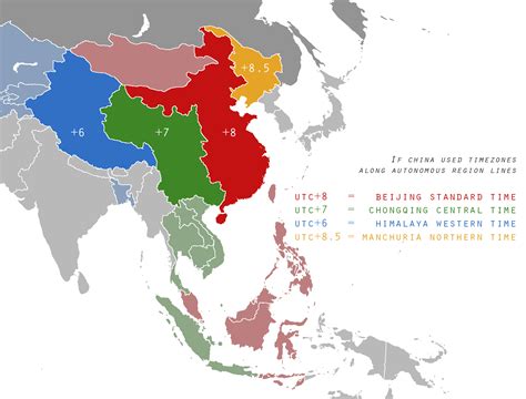 The other introductions are in english. If China used timezones based on it's Autonomous Regions ...