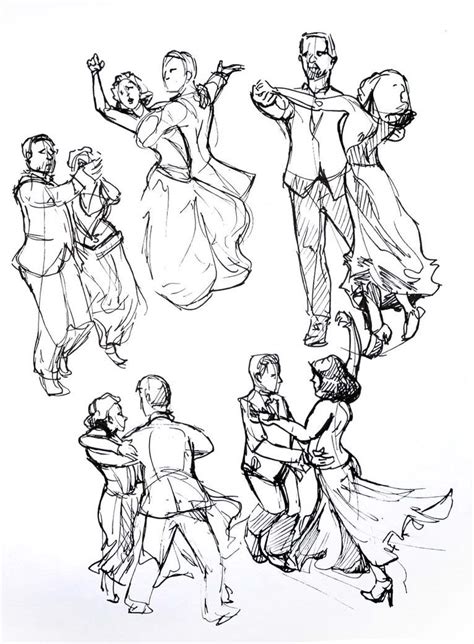 Couple Dancing Drawing Reference And Sketches For Artists