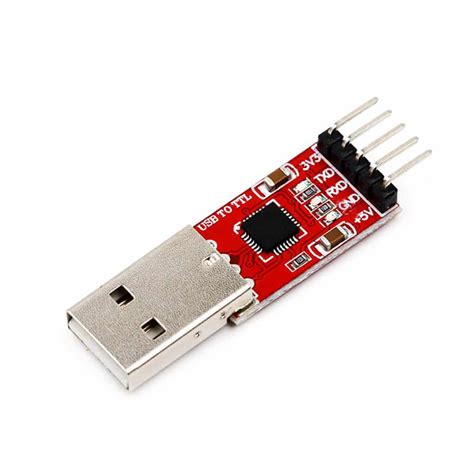 Cp2102 Usb To Ttl Uart Serial Converter Module With Jumper Wires