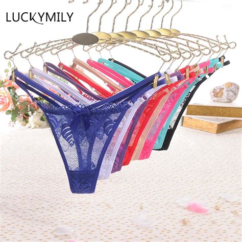 Aliexpress Com Buy Luckymily Sexy Panties Women Underwear Thong Woman G String Seamless Bikini