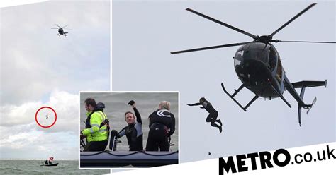 Daredevil Taken To Hospital After Jumping From Helicopter Without