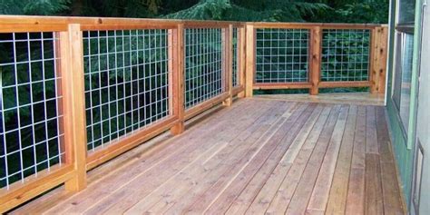 Putting a sketch on paper will help you visually understand what you will be building, and provide a place to record measurements & important. Hog Wire Deck Railing Reviews, Installation and Cost