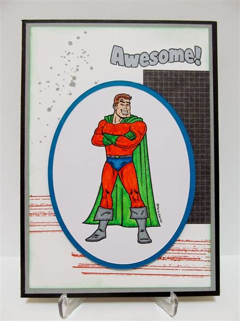 Savvycard is a digital business card platform. Savvy Handmade Cards: Awesome! Super Hero Card