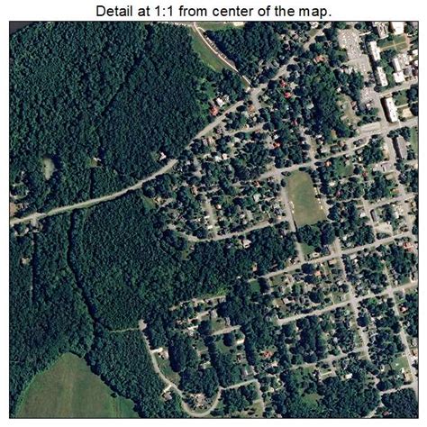 Aerial Photography Map Of Farmville Va Virginia