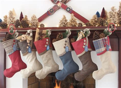 How To Hang Christmas Stockings With A Mantel Shelf South House Designs