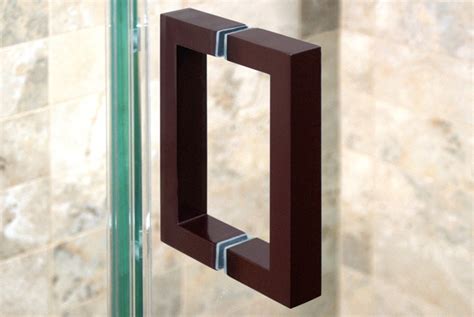 Oil Rubbed Bronze Square Shower Door Handle Unique Shower Doors