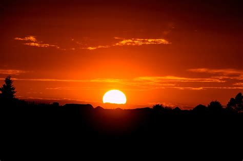 Sunset Sun Setting Evening Free Photo On Pixabay