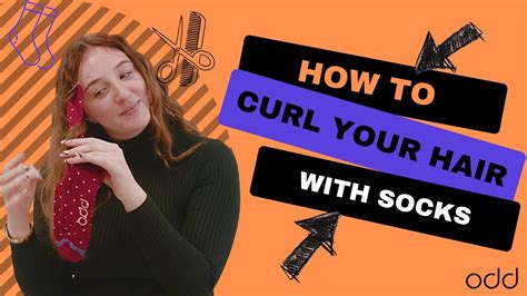 how to curl your hair with socks the odd co youtube