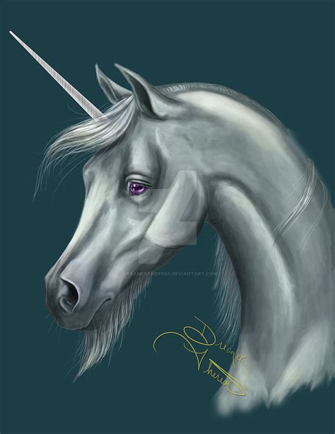 Unicorn By Dreamertheresa On Deviantart