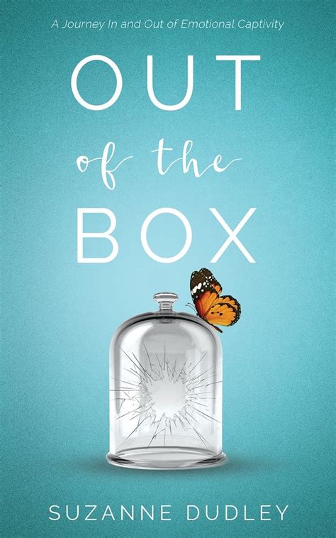 The Cover Of Out Of The Box By Suzanne Dudley With A Butterfly On Top