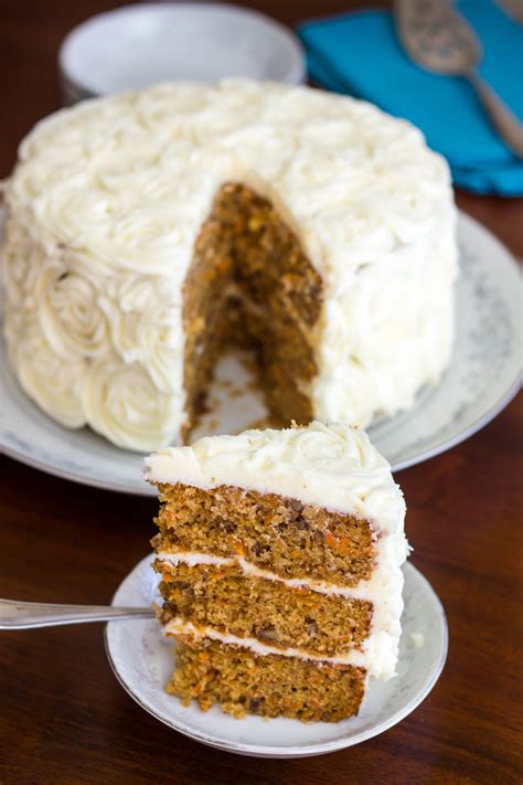 Carrot Cake With Cream Cheese Frosting Kendras Treats