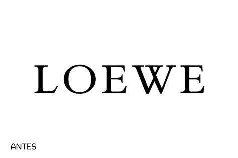 Loewe Renueva Su Logo Y Su Anagrama Brandemia