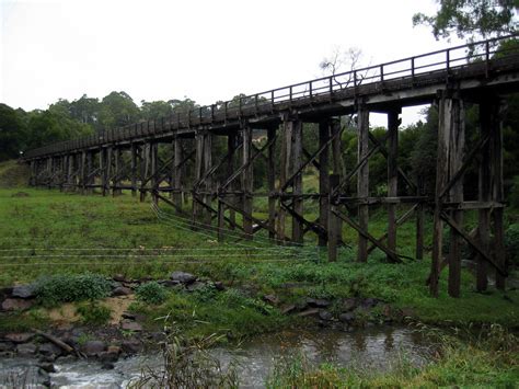 Curdies River Trestle Bridge On The Timboon Rail Trail Flickr