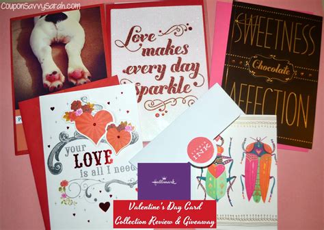 Coupon Savvy Sarah Hallmark Valentines Day Card Collection Review And Giveaway