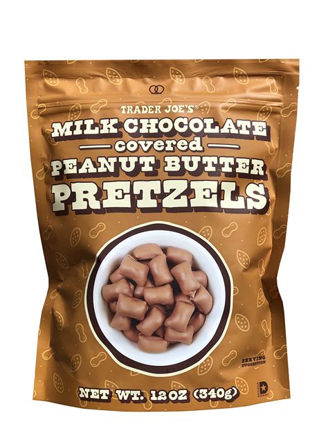 Buy Trader Joes Milk Chocolate Covered Peanut Butter Pretzels 12 Oz