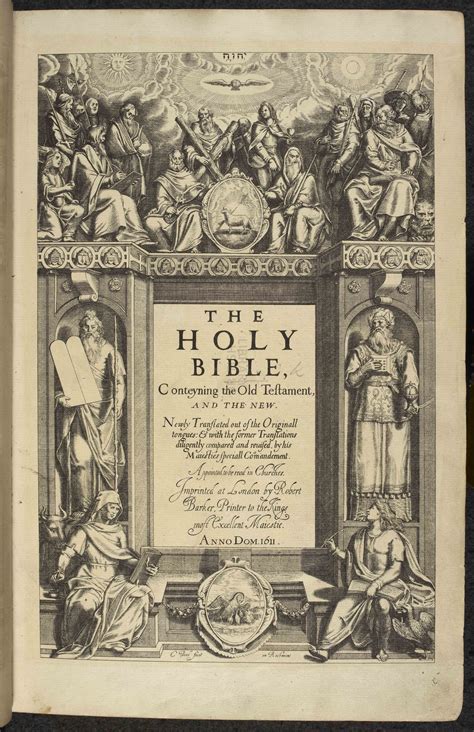 King James Bible Kjb 1611 The King James Version Kjv Commonly