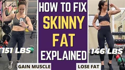 body recomposition or weight loss first for skinny fat women youtube