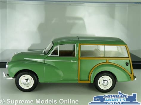 Supreme Models Morris Minor Model Car Green 1958 Traveller Estate Woody