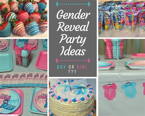 Gender Reveal Party Ideas Gender Reveal Cake Pink And Blue Food