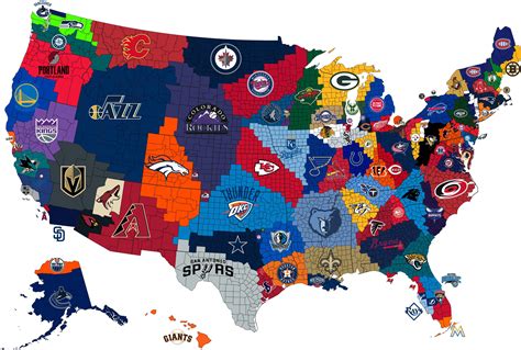 What State Has All 4 Major Sports Teams?