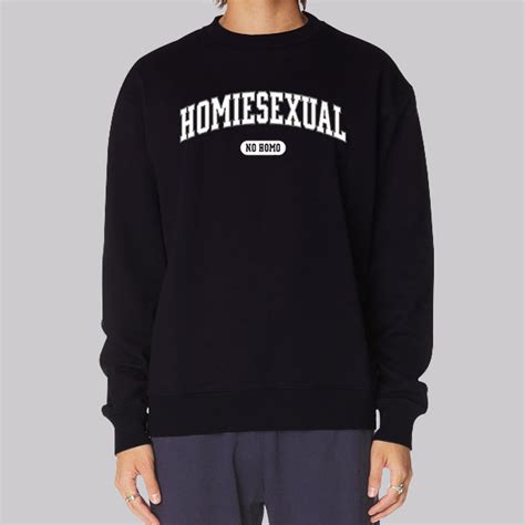 No Homo But Homiesexual Hoodie Cheap Made Printed