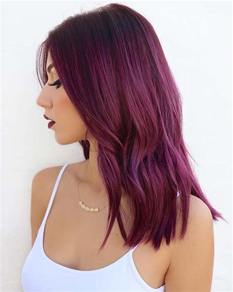 43 Burgundy Hair Color Ideas And Styles For 2019 Page 3 Of 4 Stayglam