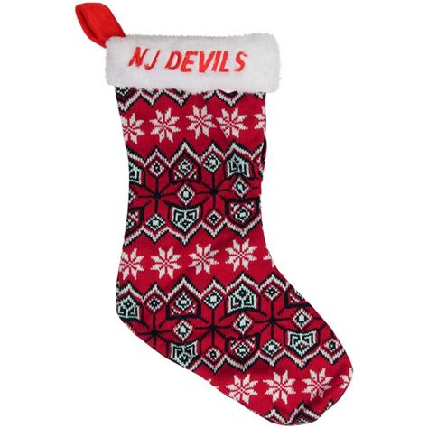 New Jersey Devils Knit Stocking