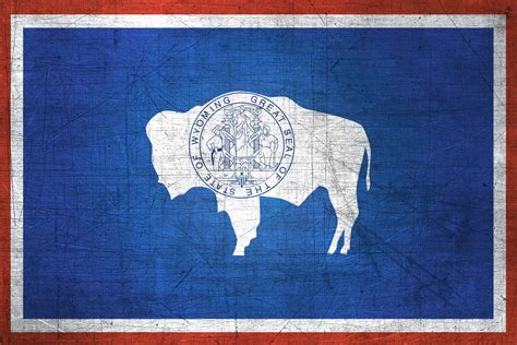 Wyomingite Flag Metal Flag Of Wyoming Download It For Free