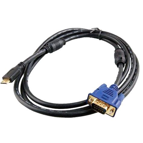 Avail free home delivery and cash on delivery. Mini HDMI to VGA Cable 1.8 Meter - Groothandel-XL