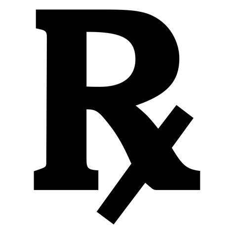 Rx Symbol Icon Clipart Clipart Image Images And Photos Finder