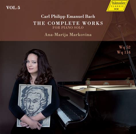 c p e bach the complete works for piano solo vol 5 album by carl philipp emanuel bach