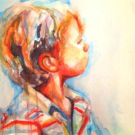 Loose Watercolor Loose Watercolor Watercolor Portraits Painting People