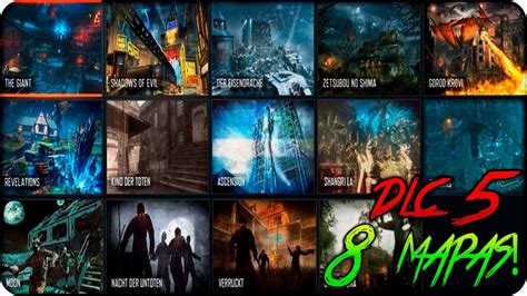 Black Ops 3 Zombies Dlc 5 Zombies Chronicles Los 8 Mapas Confirmados