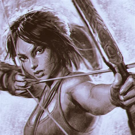 Lara Croft Tomb Raider And More Drawn By Ilya Kuvshinov Danbooru