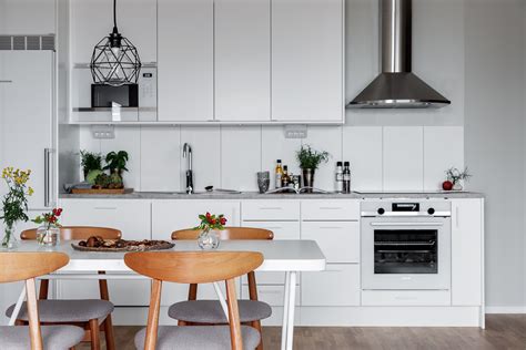 Browse our helpful guides at wren kitchens and learn about layout, light and kitchen storage solutions. 18 Minimalist Scandinavian Kitchen Designs That Will Brighten Your Day