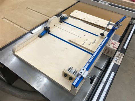 Plans For The Extreme Crosscut Miter Dado Table Saw Sled Kings Fine