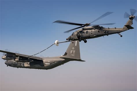 combat rescue helicopter program successfully executes major test milestone aerial refueling
