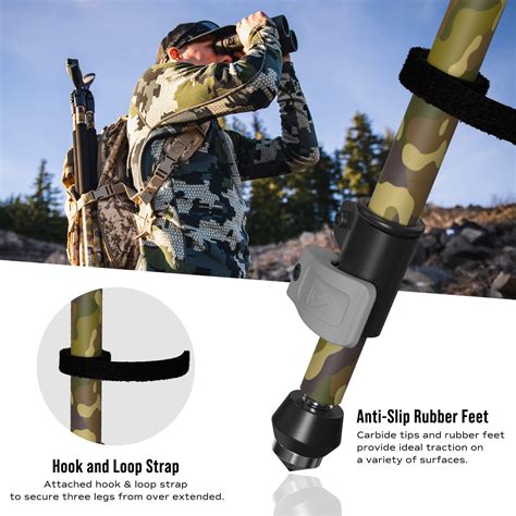 Rpnb Adjustable Shooting Tripod With Stable Design Perfect For Huntin