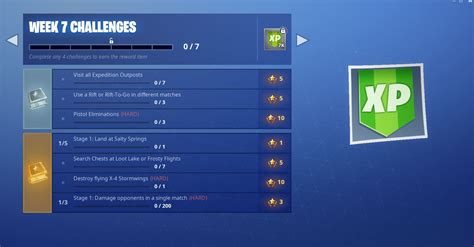 Fortnite Season 7 Week 7 Challenges Fortnite Insider