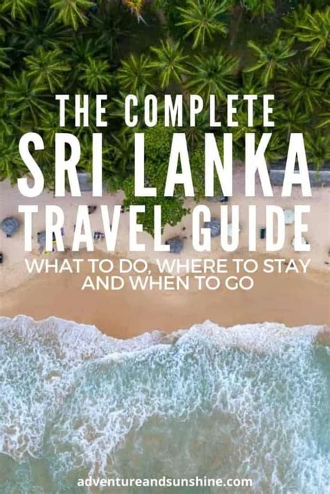 The Ultimate Sri Lanka Travel Planning Guide Artofit