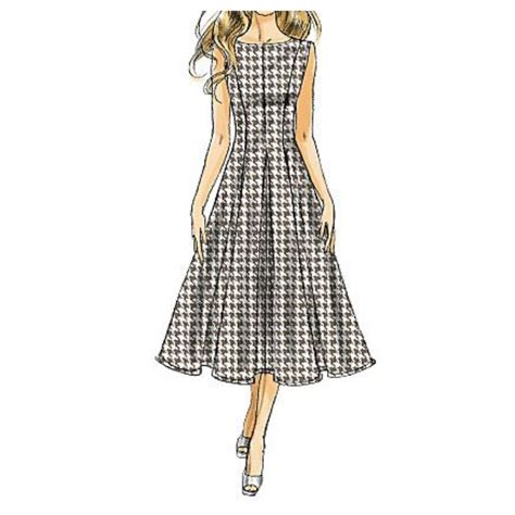 A Line Summer Dress Sewing Pattern For Women Sizes 34 48 Eur Do It
