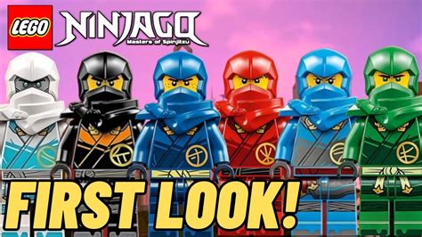Ninjago Dragons Rising First Look At Cole Jay And Zane Suits All